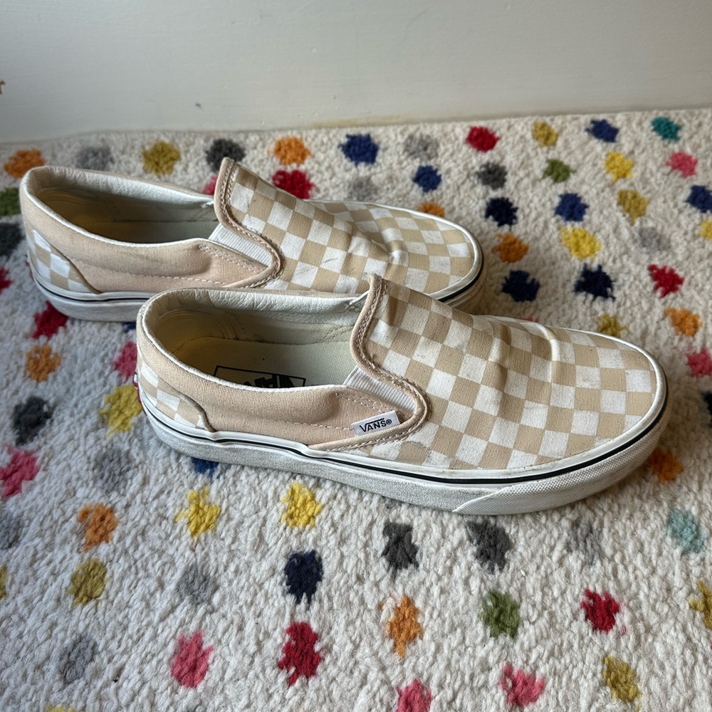 Checkered vans